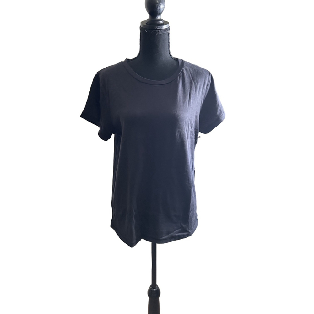 Men’s Black Crew Neck Black T-Shirt NWT, Size Small